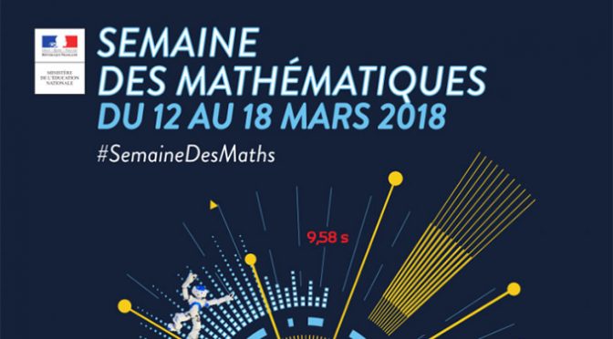 Semaine des mathématiques 2018